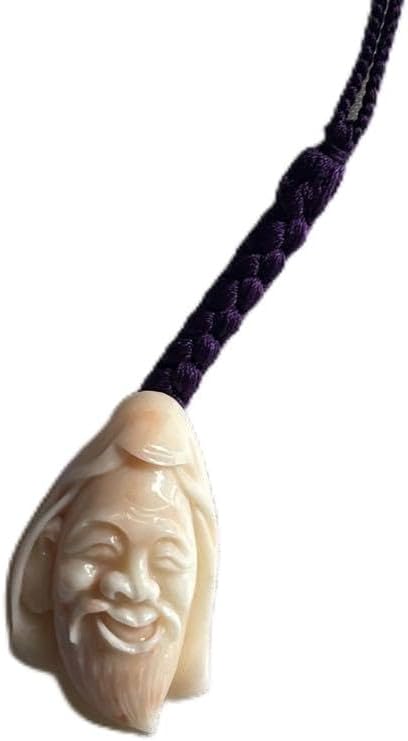 サンゴ 笑顔 ストラップ 根付 チャームアクセサリー 白珊瑚 さんご サンゴ 笑顔 ストラップ 根付 チャームアクセサリー 白珊瑚 さん